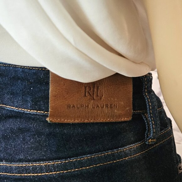 LAUREN RALPH LAUREN - Classic - Slim Fit Premier Straight Leg Jeans - Picture 10 of 11